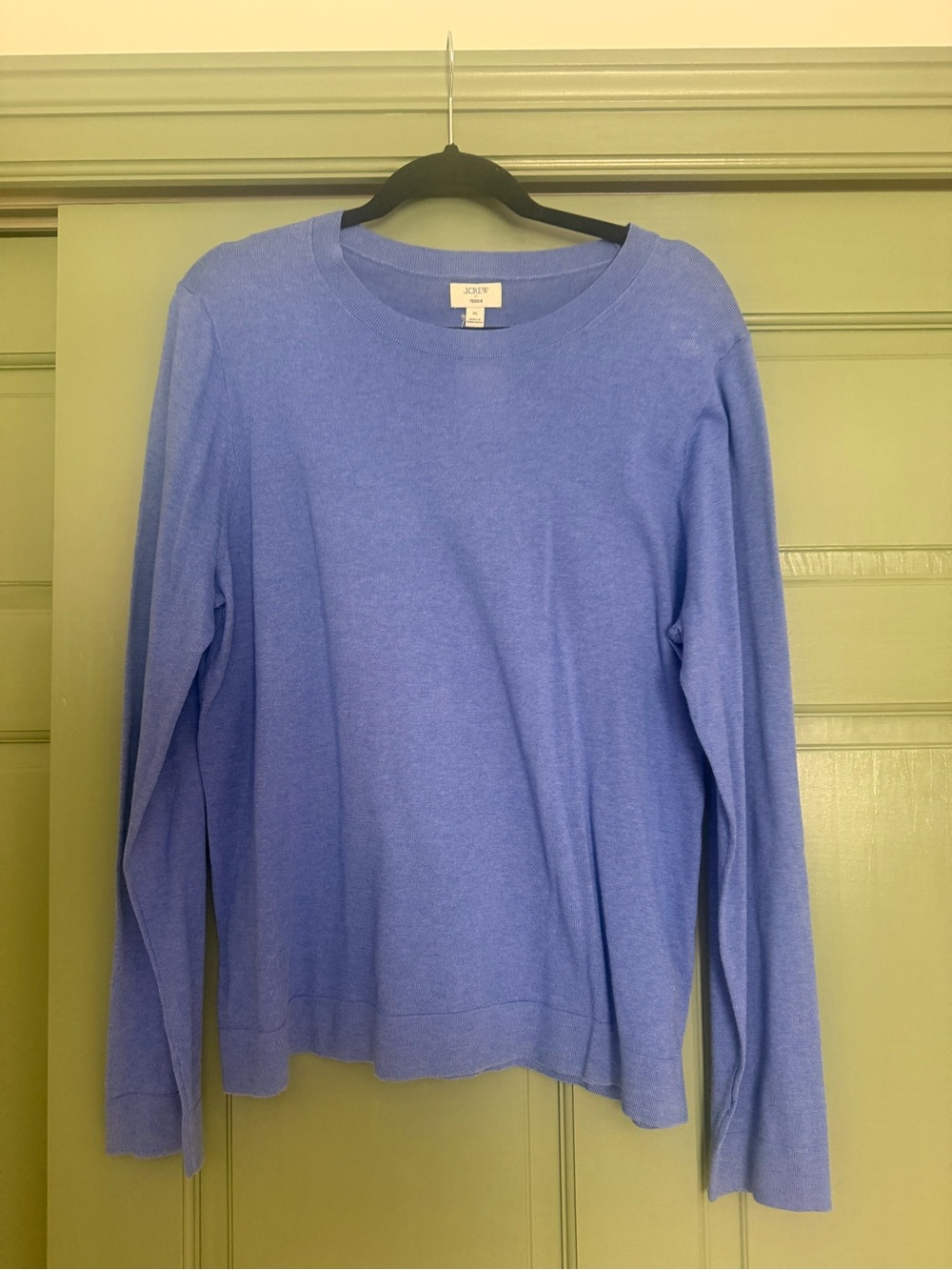 J. Crew Lightweight Crewneck Sweater - Periwinkle Blue
